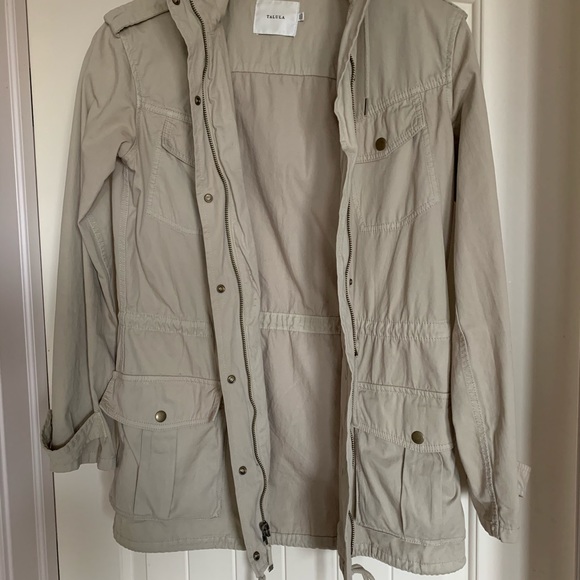 TALULA UTILITY JACKET- Color Khaki Size: XXS - Picture 3 of 5
